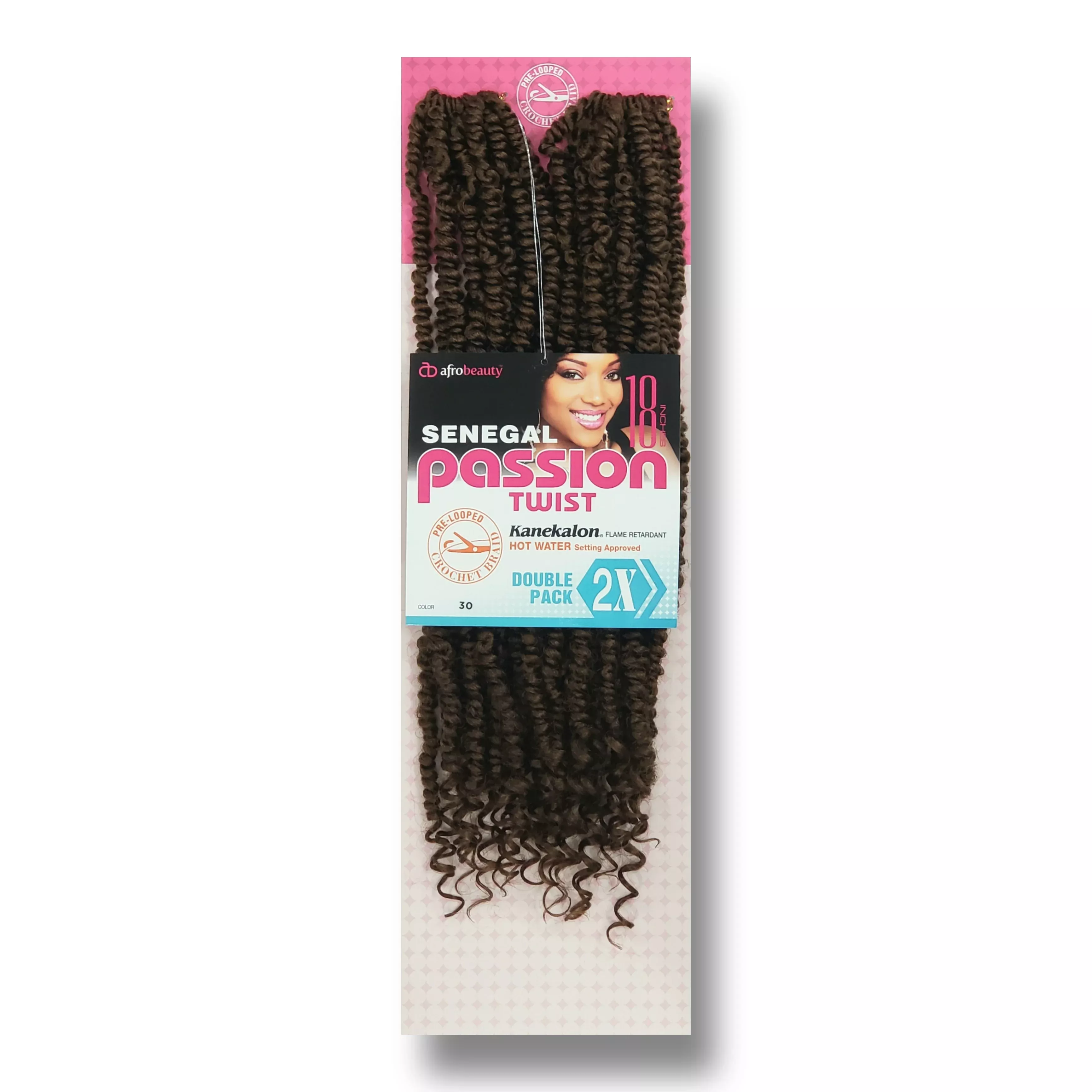 (18") AfroBeauty 2x Senegal Passion Twist