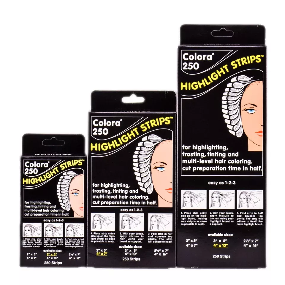 250 Highlight Strips - Option :4 x 10 inch