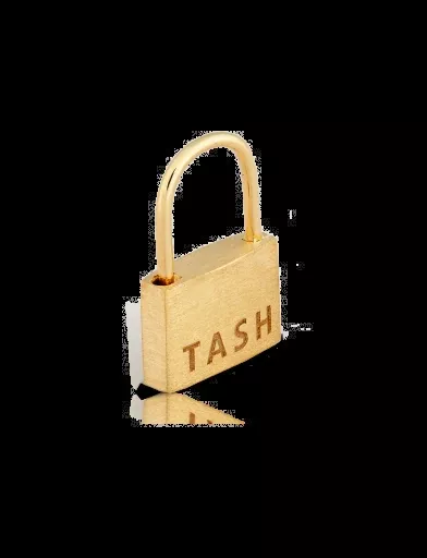 6.5mm PADLOCK CLICKER in Yellow Gold