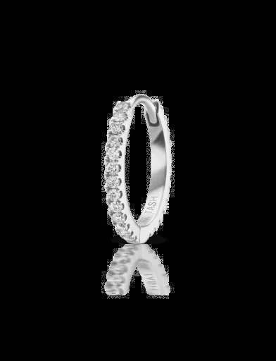 9.5mm DIAMOND ETERNITY RINGin White Gold