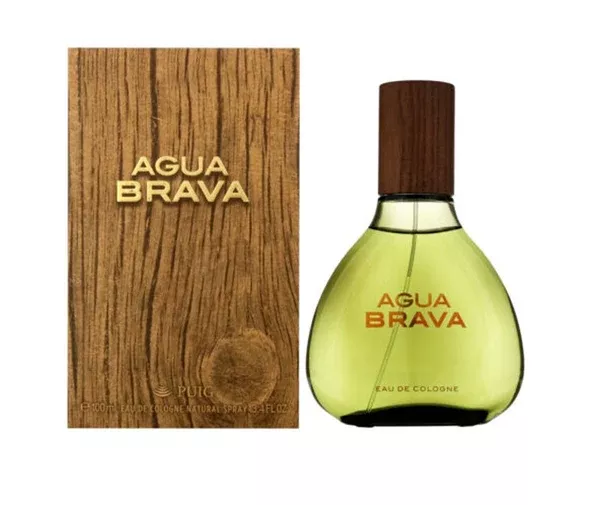 Agua Brava for Men by Puig Eau de Cologne Spray 3.4 oz