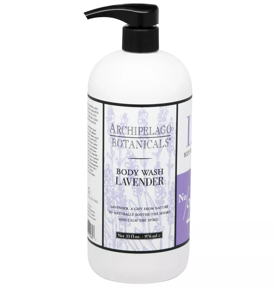 Archipelago Body Wash 33 oz - Lavender