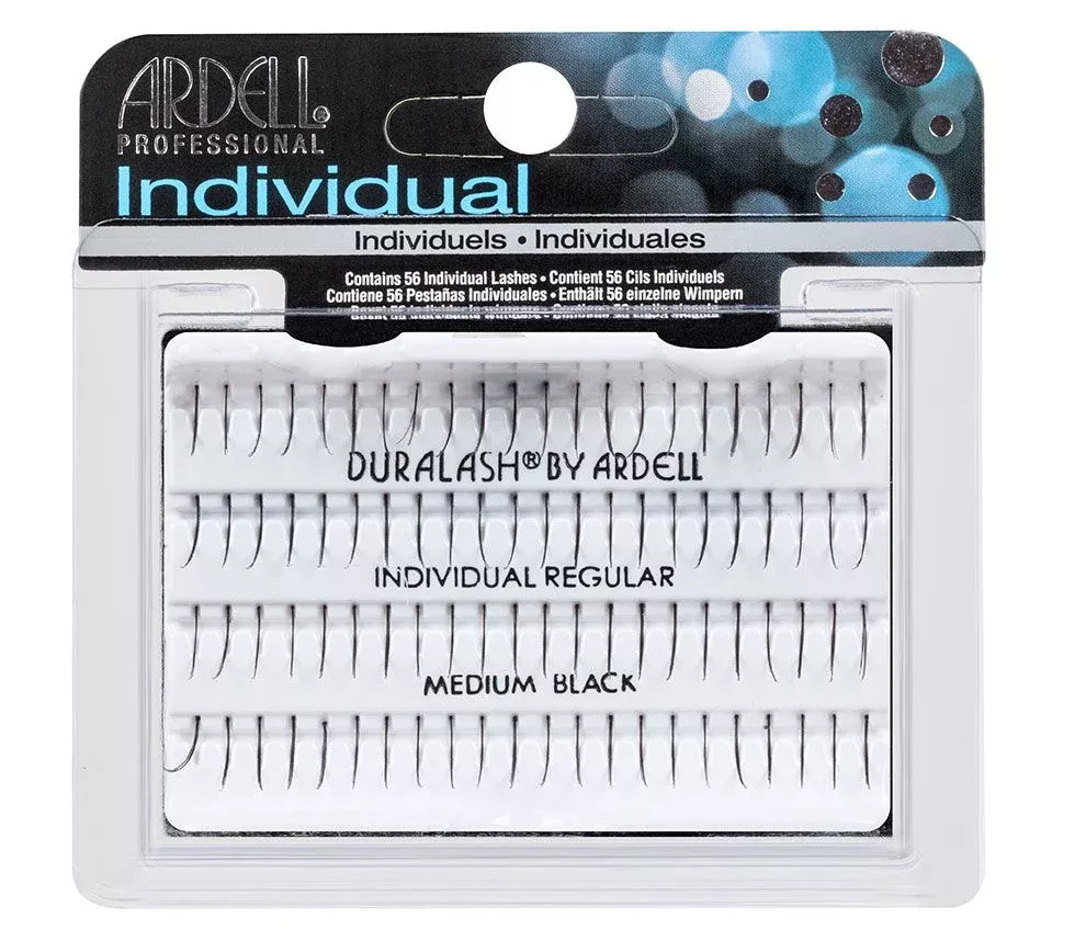 Ardell Singles Individuals Duralash - KNOTTED Individual Regular Medium Black