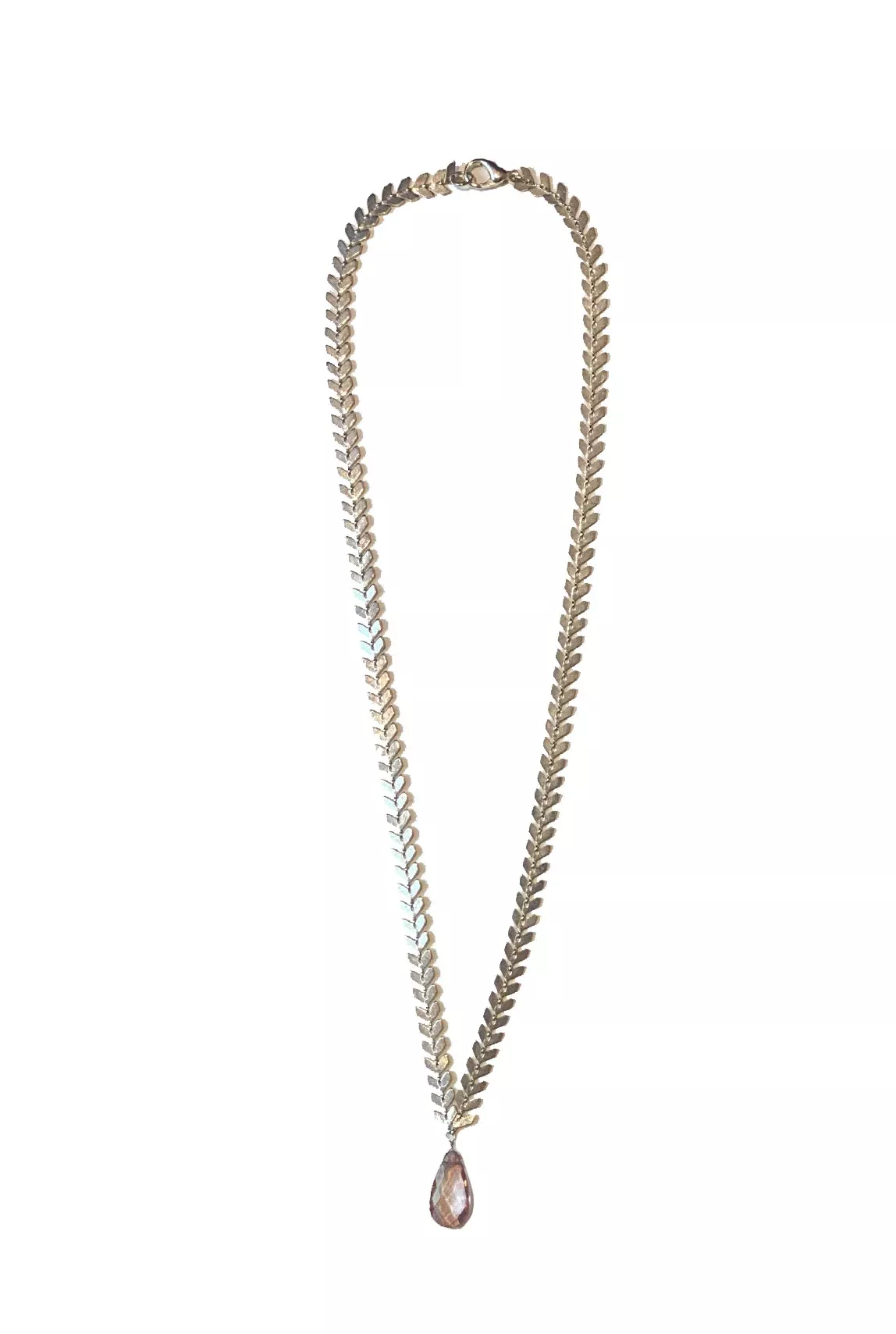 ATHENA NECKLACE - SILVERTONE