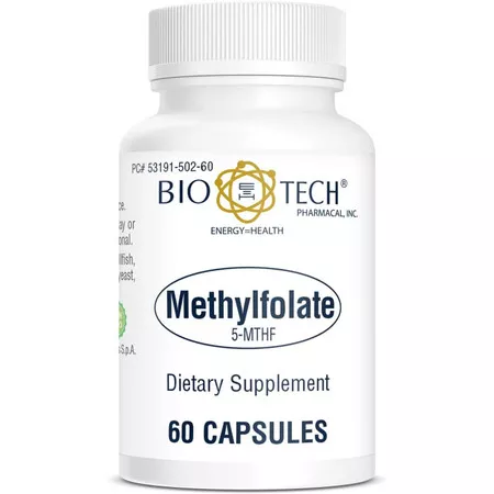 Bio-Tech Pharmacal Methylfolate (5-MTHF) - 60 Capsules