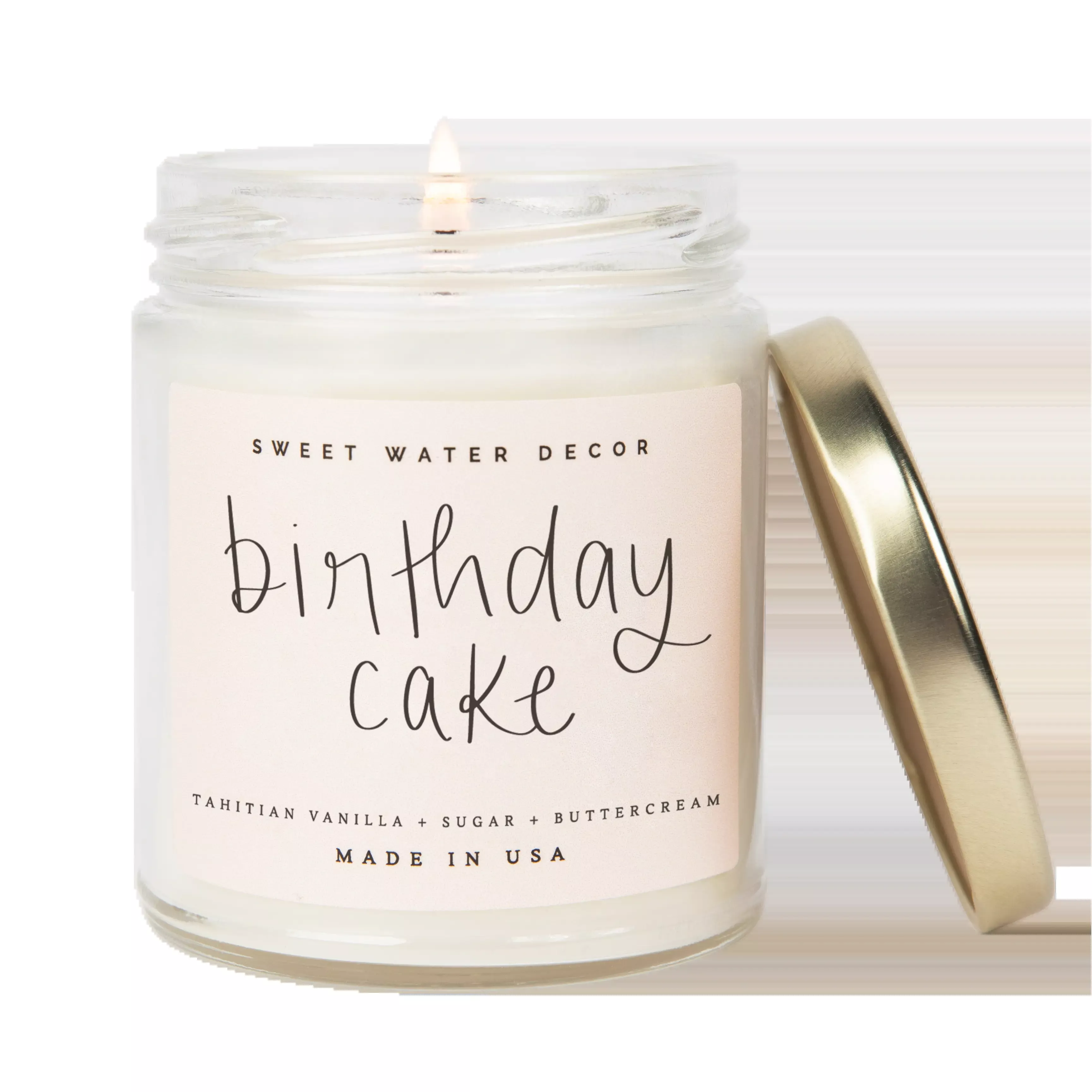 Birthday Cake Soy Candle