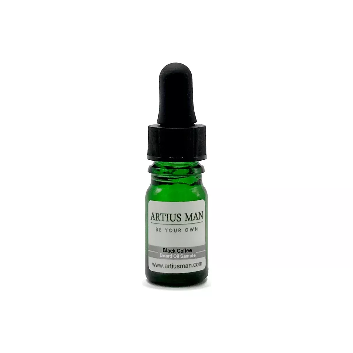 Black Coffee Beard Oil Sample