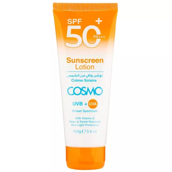 Cosmo Suncare Sunscreen Lotion SPF50+ 3.5 oz