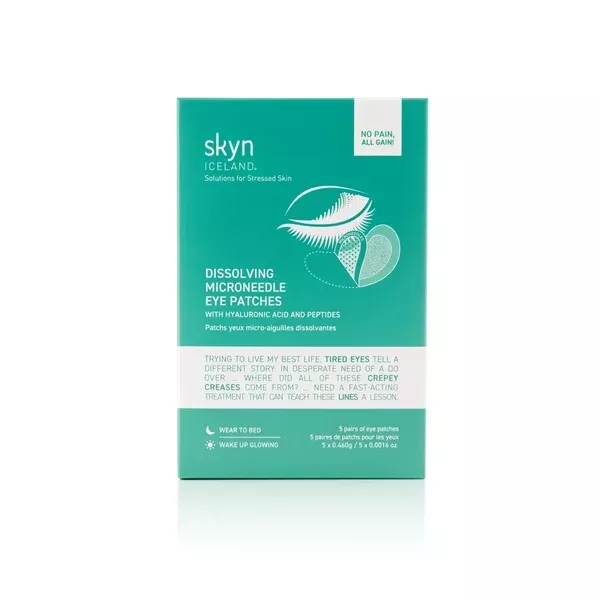 Dissolving Microneedle Eye Patches