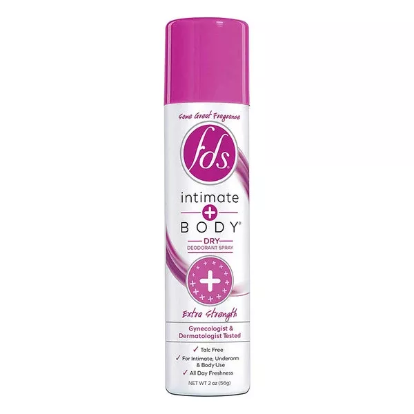 FDS Feminine Deodorant Spray Extra Strength 2 Oz