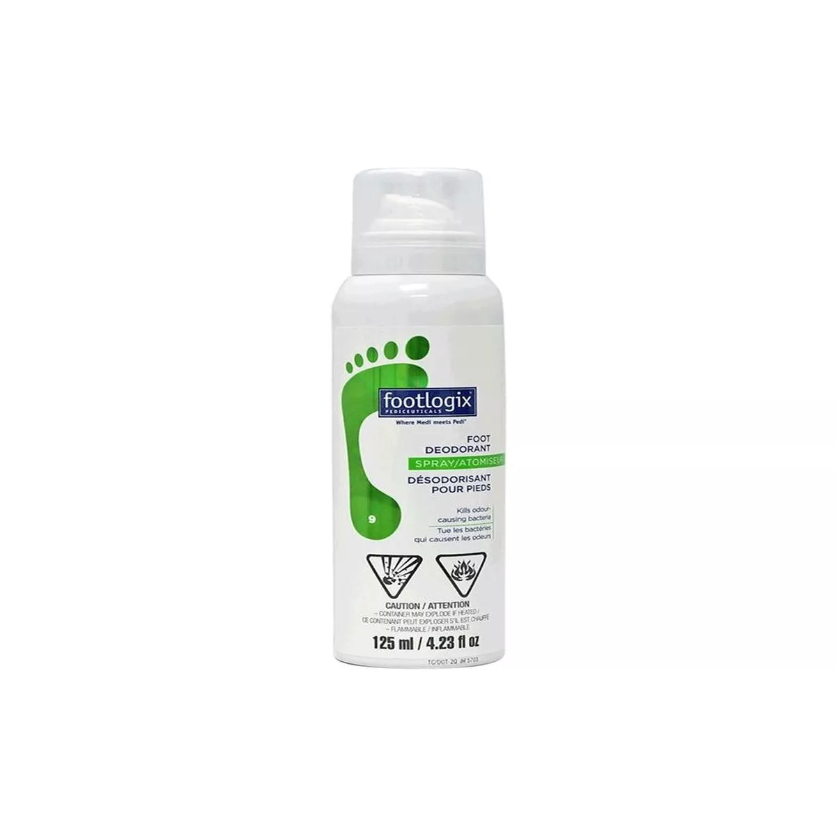 Footlogix Foot Deodorant Spray – 4.2 oz