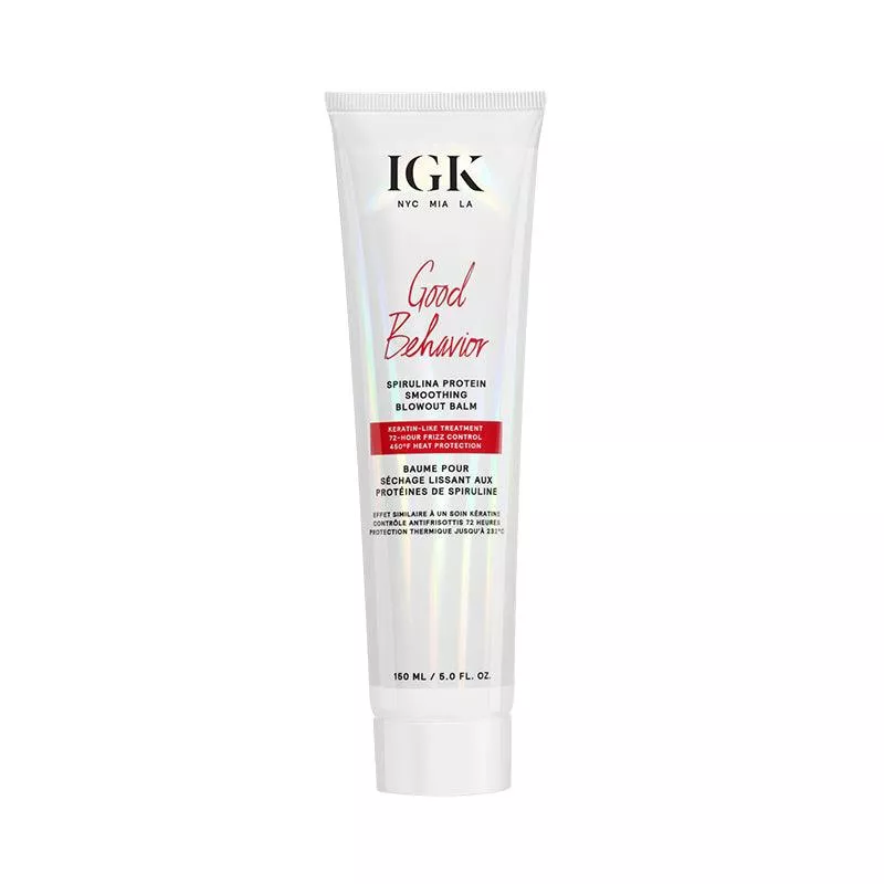 IGK GOOD BEHAVIOR Protein Smoothing Blowout Balm 5oz