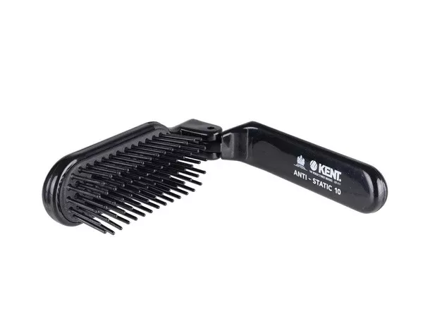 Kent Static-Resistant Folding Brush Nylon Quills AS10