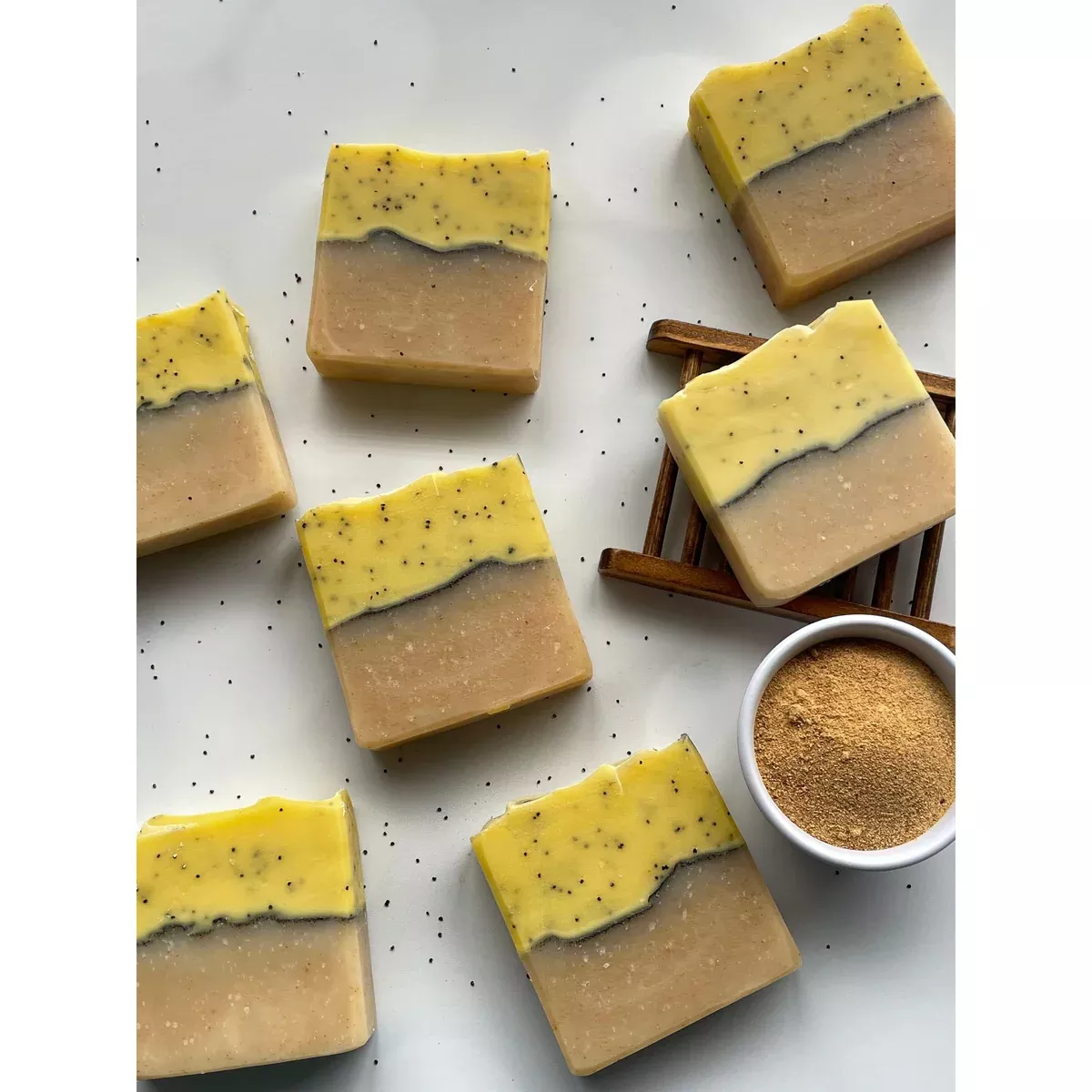 LEMON POPPYSEED HANDCRAFTED SOAP