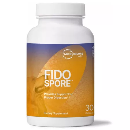 Microbiome Labs FidoSpore for Dogs - 30 Capsules