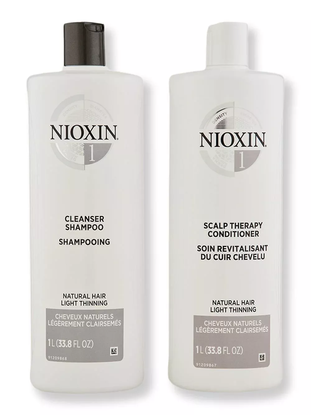 Nioxin System 1 Shampoo & Conditioner 33.8 oz