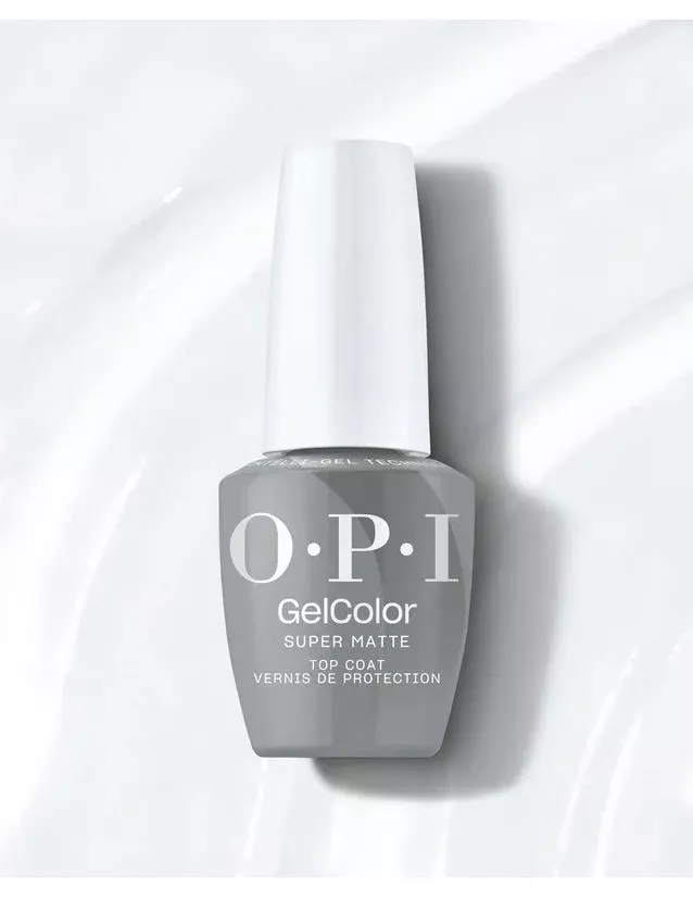 OPI Super Matte Top Coat, 0.5 fl oz
