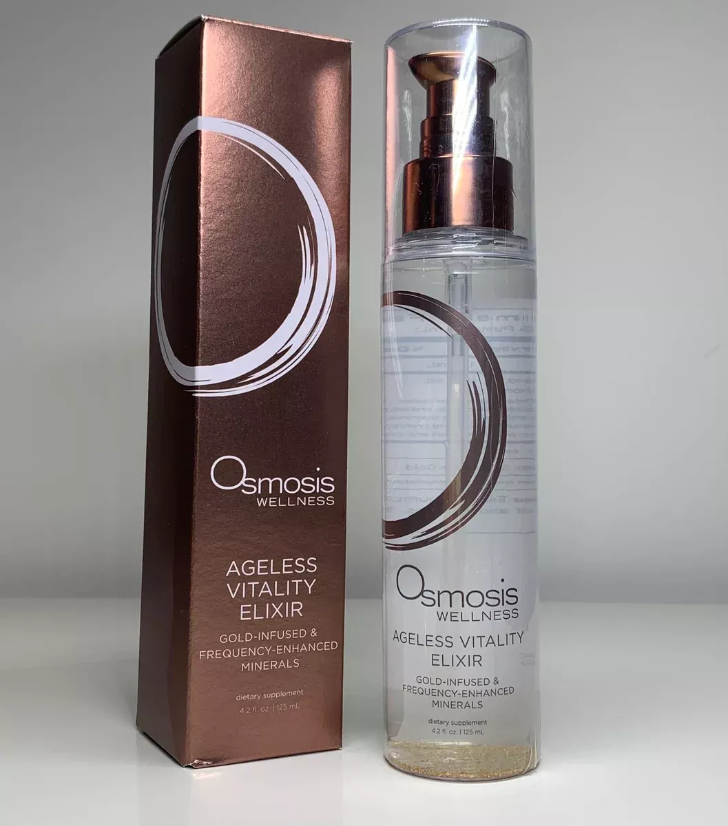 Osmosis Ageless Vitality Elixir Gold-Infused & Frequency-Enhanced Mineral