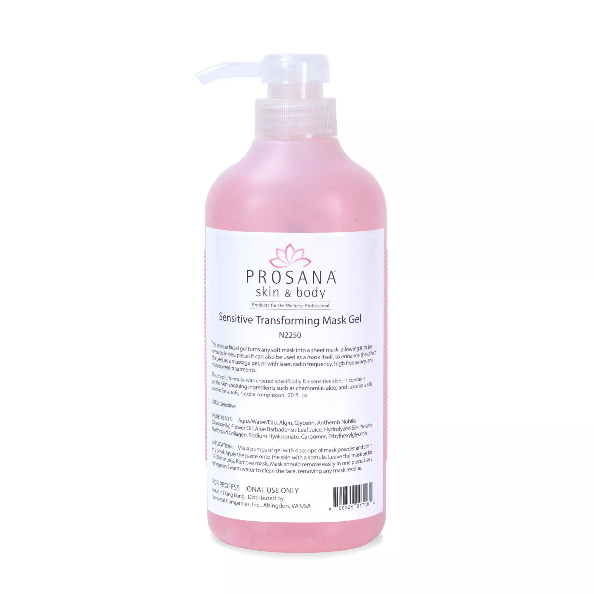 Prosana Sensitive Transforming Mask Gel, 20 oz
