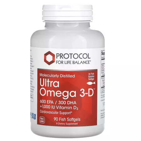Protocol Ultra Omega 3-D - 90 Softgels