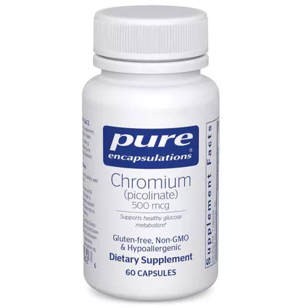 Pure Encapsulations Chromium (Picolinate) 500mcg