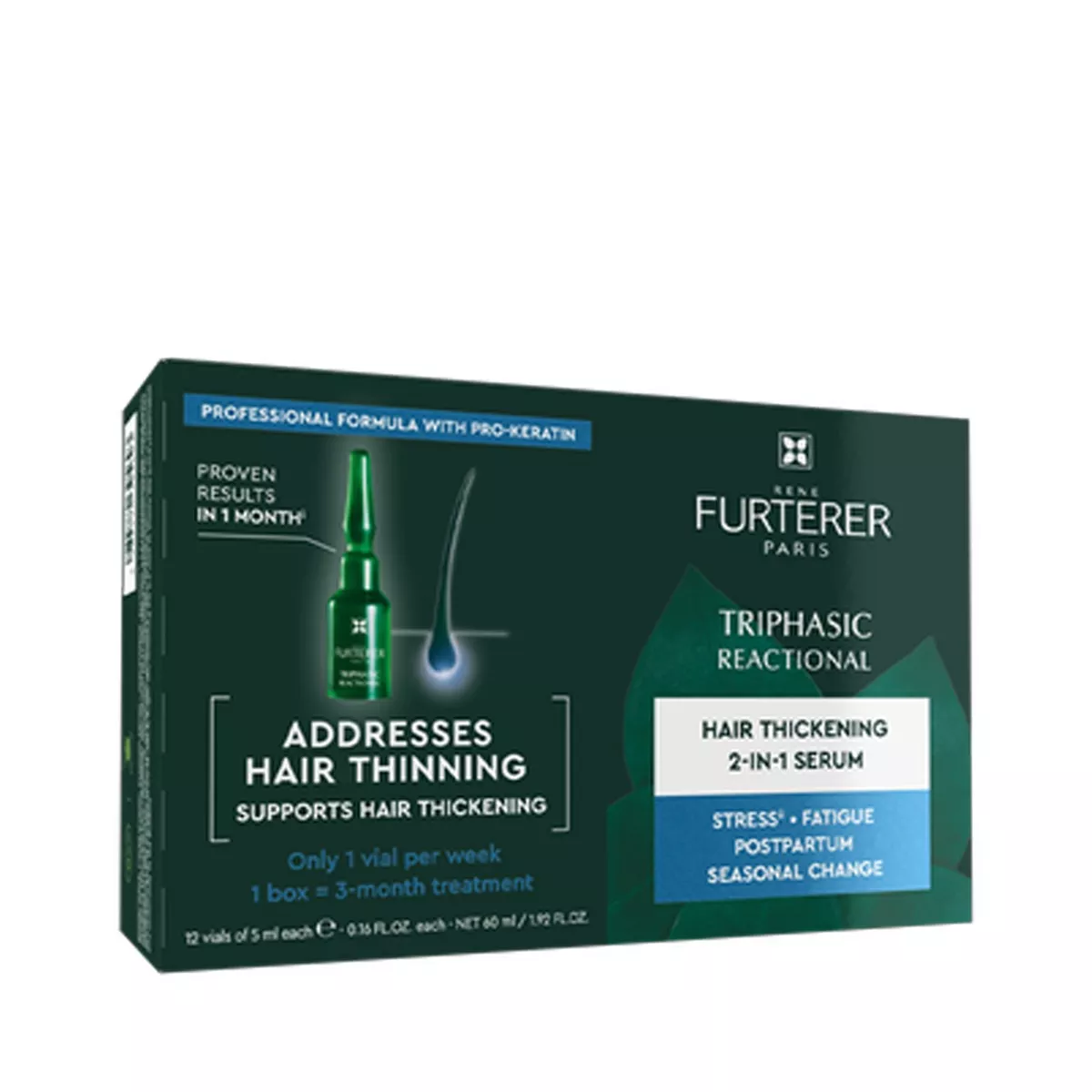 Rene Furterer - Triphasic Reactional Concentrated Serum 12 Vials