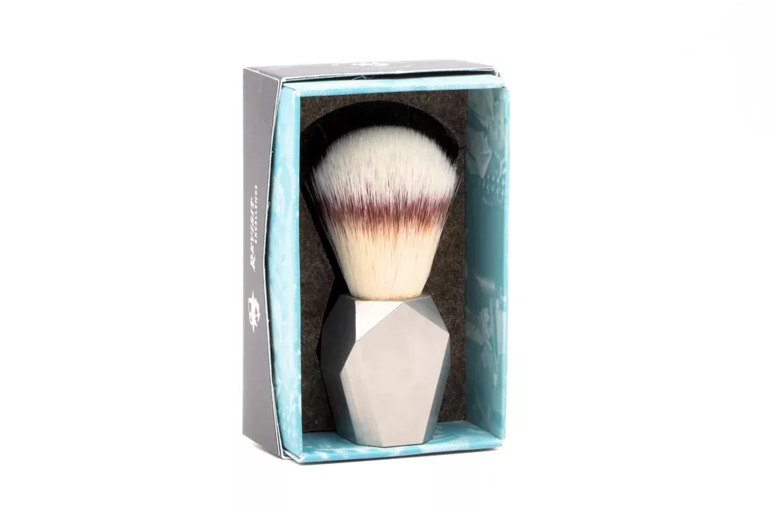 REX Supply Co. Deco Stainless Steel Shaving Brush
