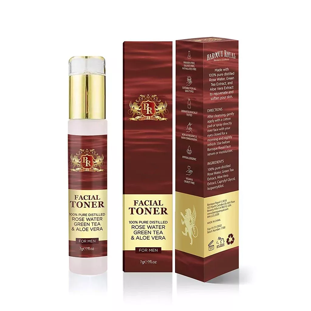 Rose Water and Green Tea Toner
