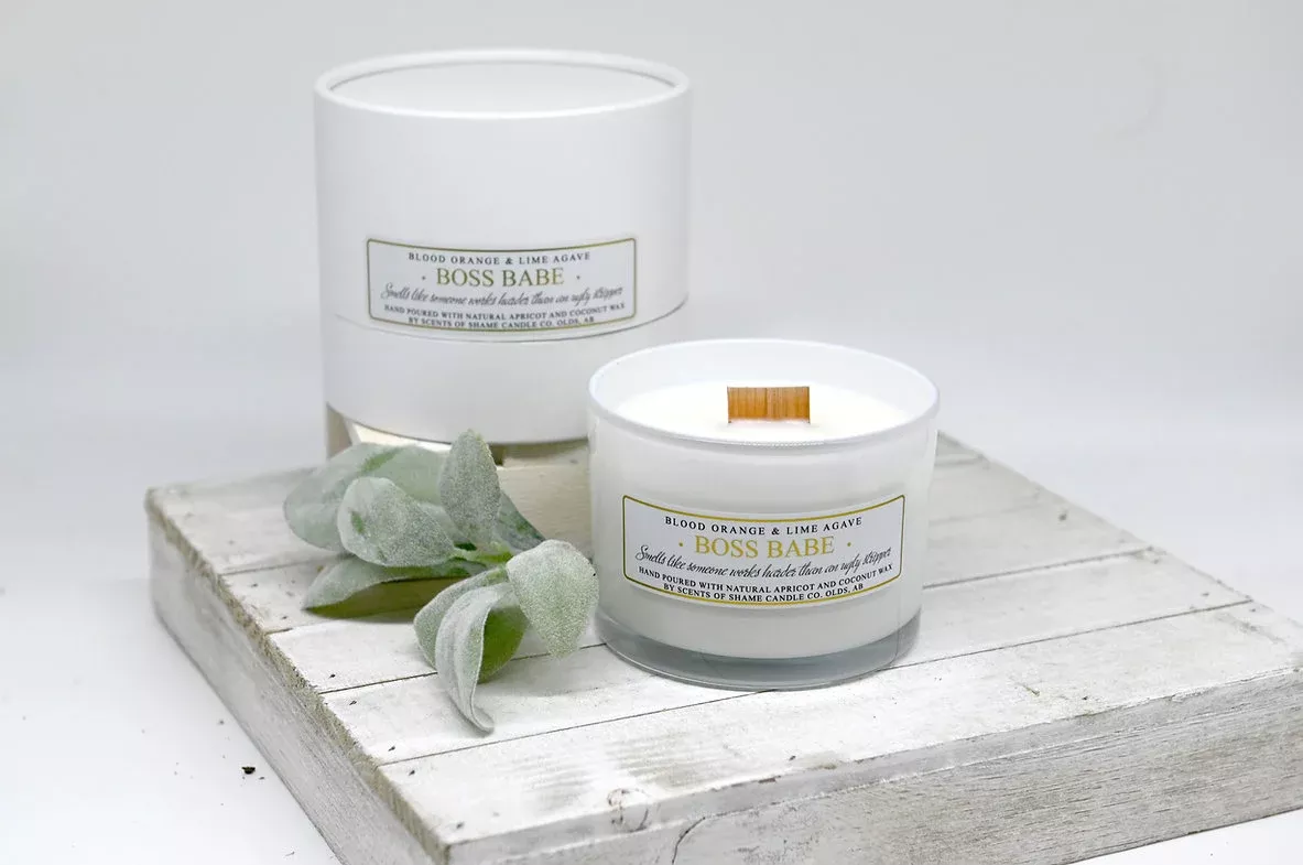 Scents of Shame "Boss Babe" 3 Wick Candle