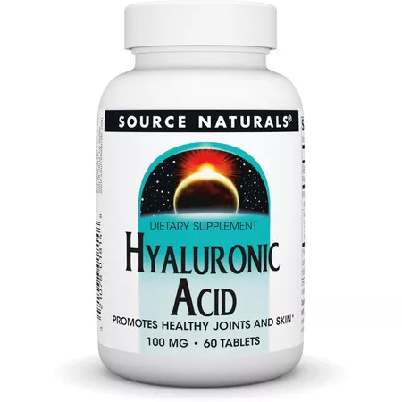 Source Naturals Hyaluronic Acid 100mg - 60 Tablets