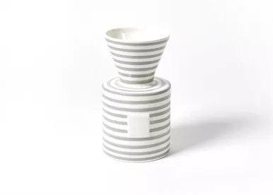 Stone Stripe Mini Vase by Happy Everything!