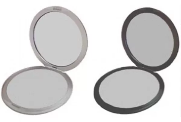 SWISSCO MIRROR 1X/5X ROUND COMPACT 4 INCH EXTRA FLAT