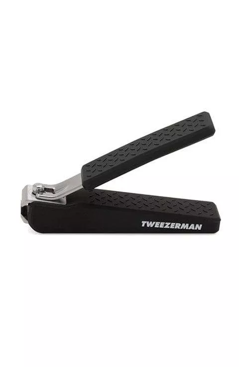 Tweezerman Men's Precision Grip Toenail Clipper, Black