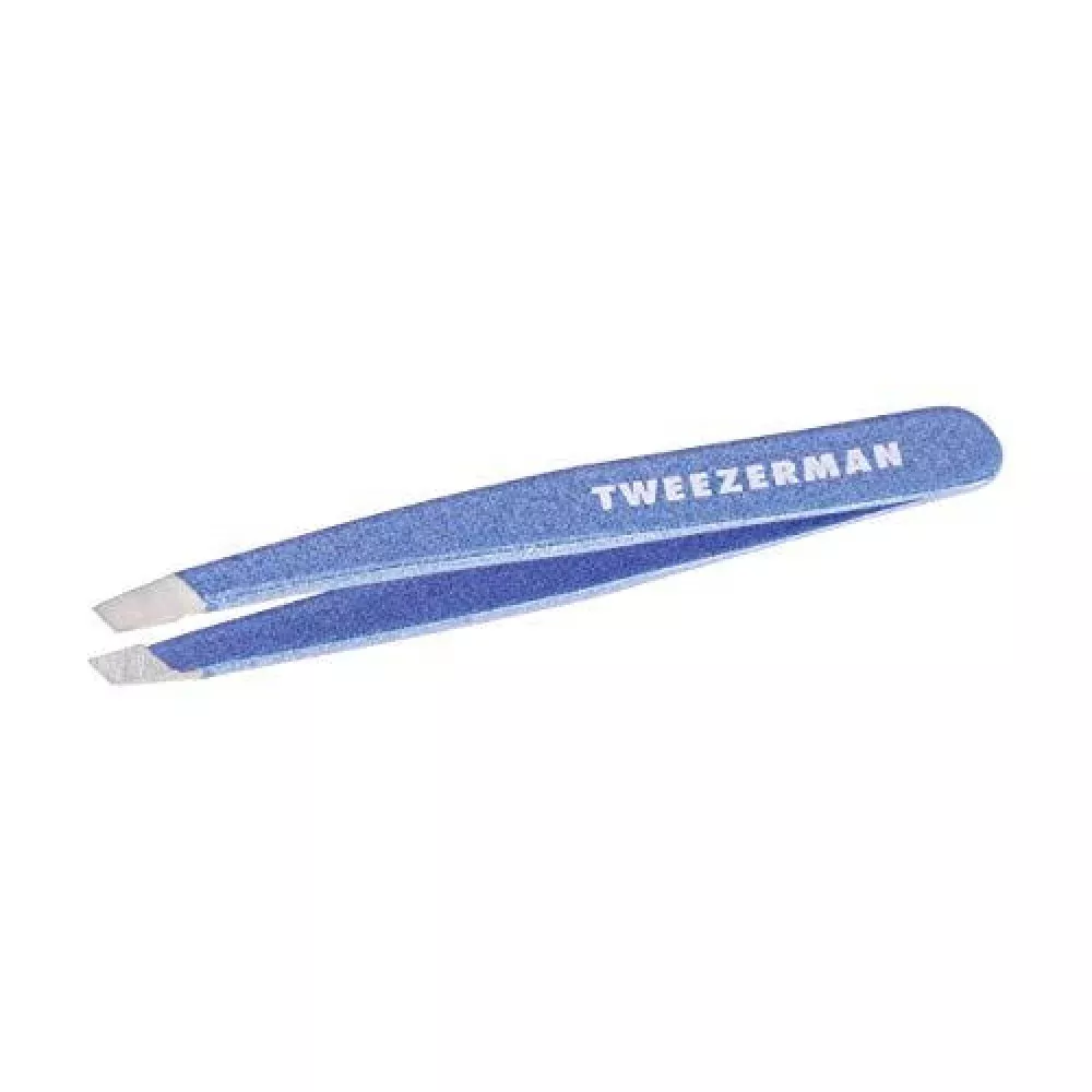 Tweezerman Mini Slant Tweezer - Granite Sky