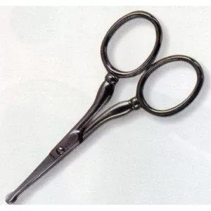 TWEEZERMANFACIAL HAIR SCISSORS STAINLESS 2902-P