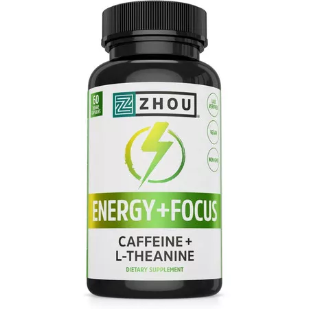 ZHOU Nutrition Energy + Focus - 60 Capsules
