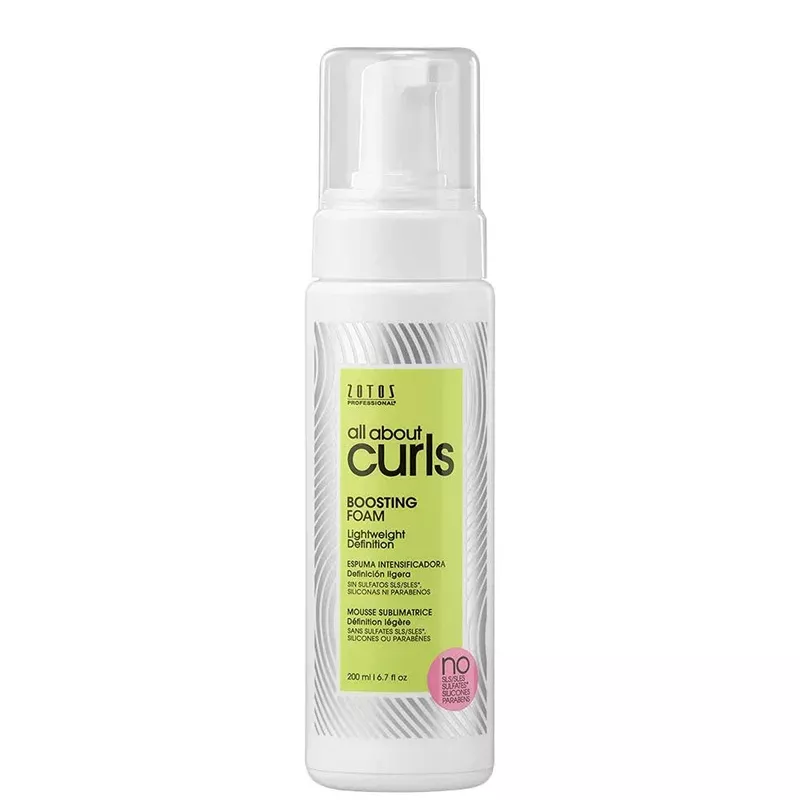 ZOTOS ALL ABOUT CURLS BOOSTING FOAM MOUSSE – 6.7 OZ